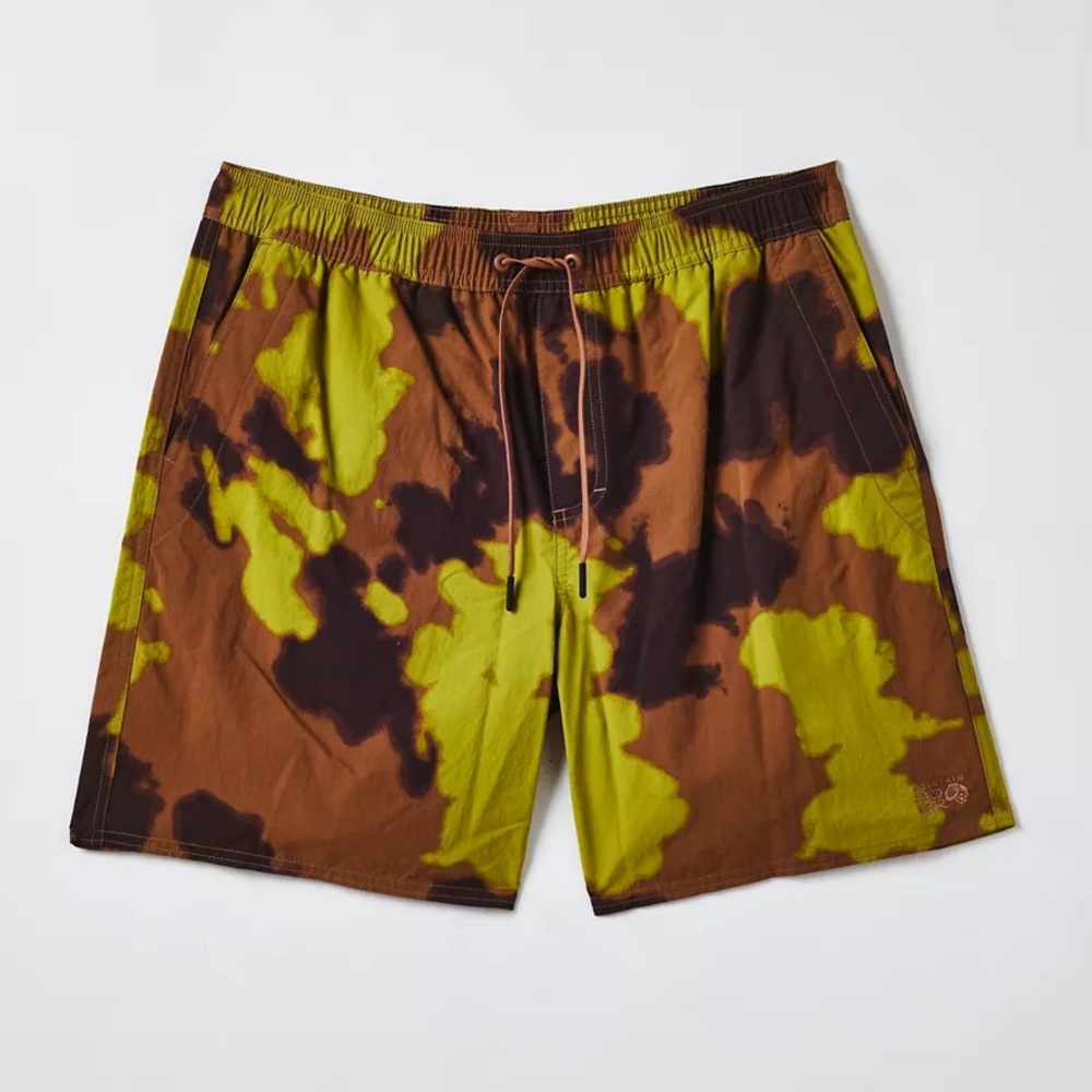 NEW Mountain Hardwear Stryder Swim Shorts Bathing Suit in New Clay camo
